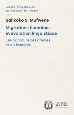 Couverture de l'édition imprimée de la leçon inaugurale de Salikoko S. Mufwene