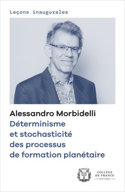 Couverture de l'édition numérique de la leçon inaugurale du Pr Alessandro Morbidelli