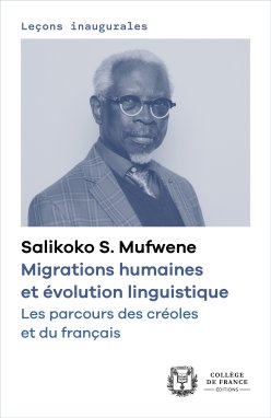 Couverture de l'édition numérique de la leçon inaugurale du Pr Salikoko S. Mufwene