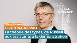 Leçon inaugurale de Thierry Coquand