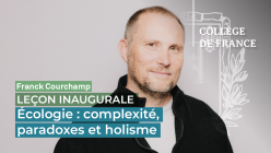 Leçon inaugurale de Franck Courchamp 