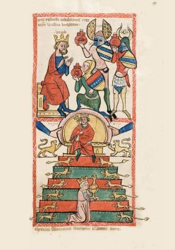 Speculum Humanae Salvationis, Westfalen oder Köln, um 1360. ULB Darmstadt, Hs 2505, fol.