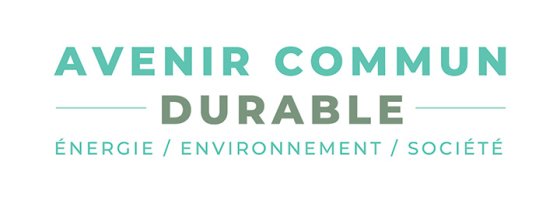 Logo Avenir commun durable, énergie, environnement, société