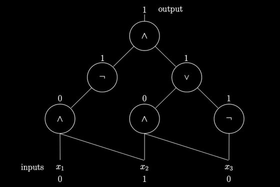 Circuit complexity" mathematical diagram