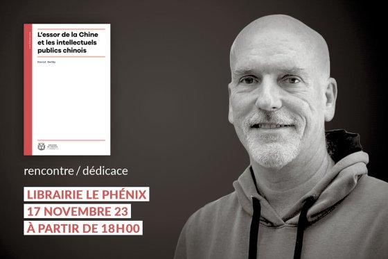 Visual presentation of the meeting organized by the bookshop "Le Phénix" with David Ownby