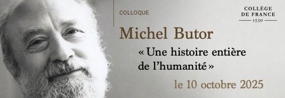 Visuel du colloque dédié à Michel Butor