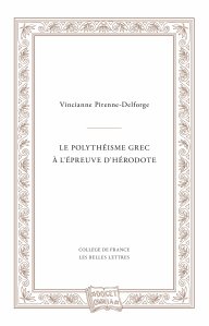 Le Polythéisme grec à l'épreuve d'Hérodote