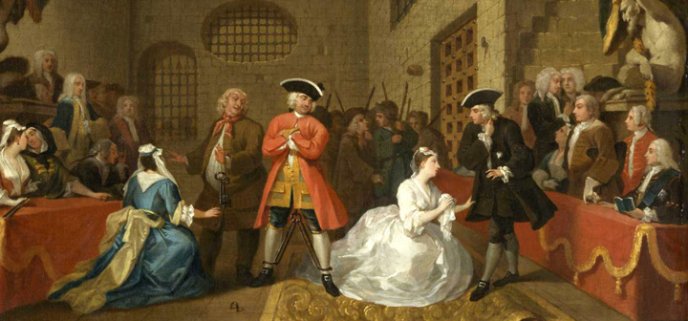 Tableau d'une scène d'Opéra ("The Beggar's Opera")