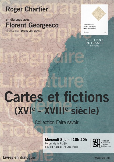 Affiche rencontre Cartes et fictions