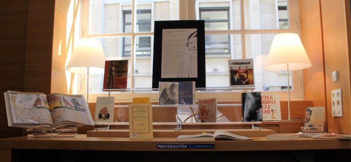 A selection of works on Champollion at the heritage library