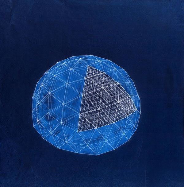 Based on B. Fuller's geodesic dome