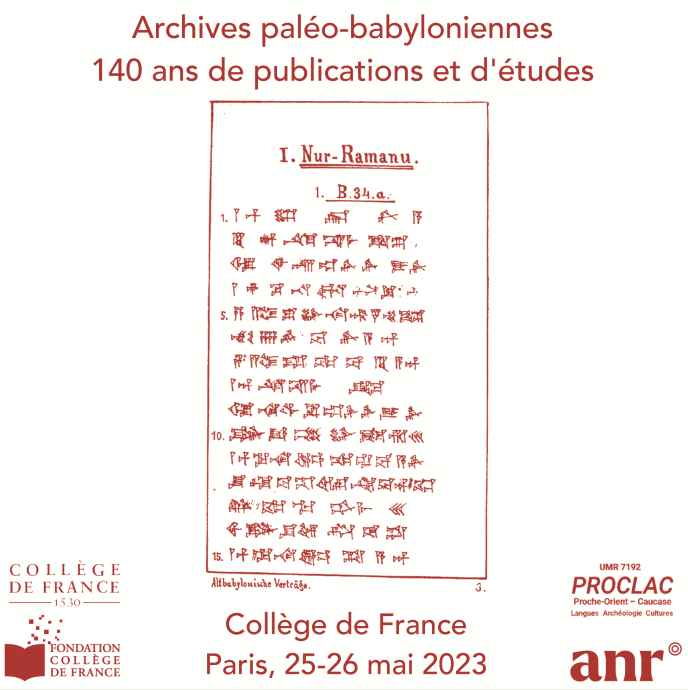 Archives paléo-babyloniennes : 140 ans de publications et d'études (1882-2022)