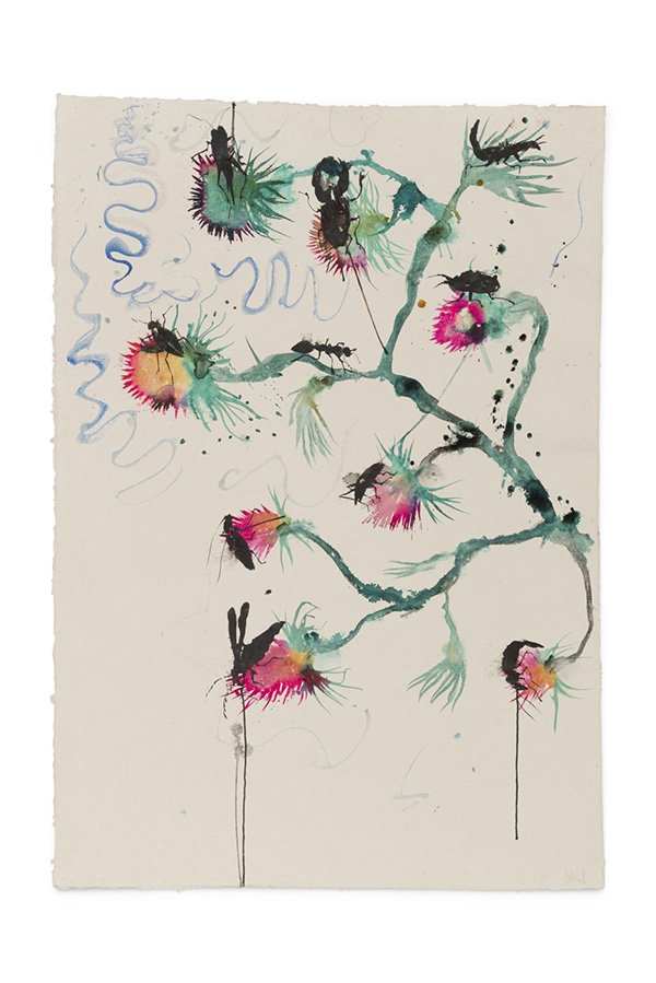 Detail from "Flora i Fauna de magrove", 2021, Miquel Barceló