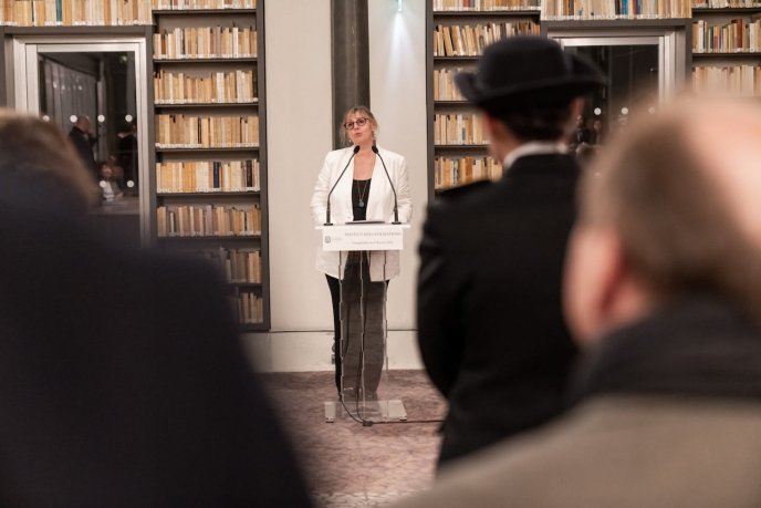 Inauguration de l'Institut des Civilisations du Collège de France