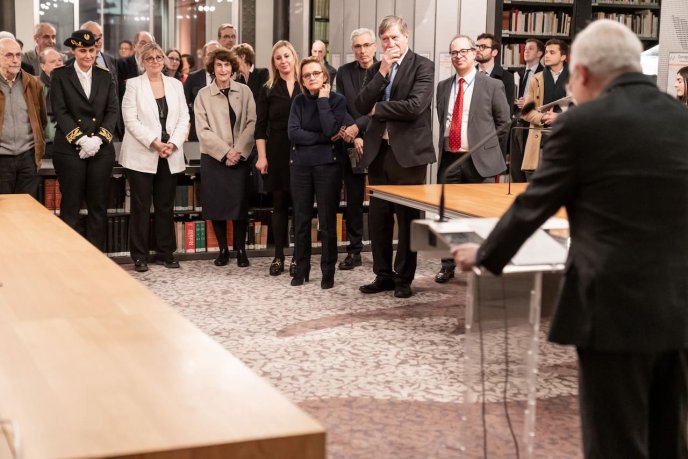 Inauguration de l'Institut des Civilisations du Collège de France