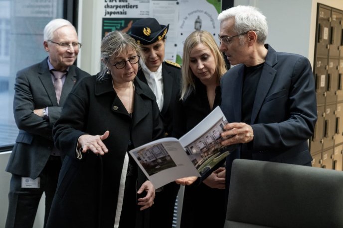 Inauguration de l'Institut des Civilisations du Collège de France