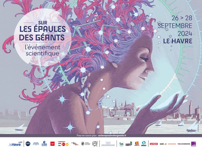 Sur les Épaules des Géants poster in Le Havre