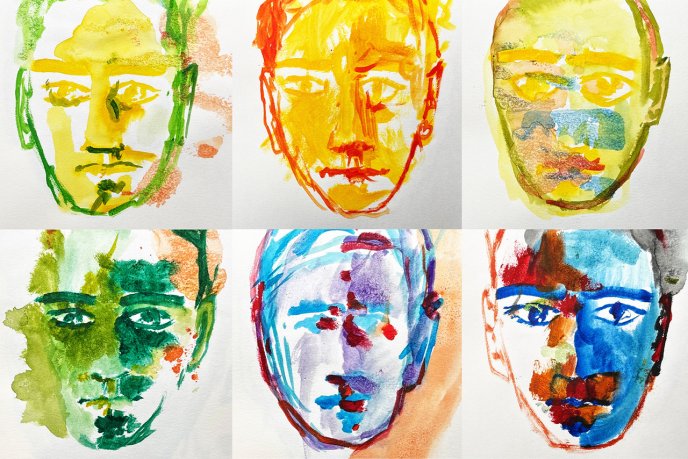 Série de portraits réalisés par Wajdi Mouawad