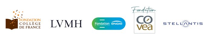 APE sponsor blocks: Fondation du Collège de France, LVMH, ENGIE, COVEA