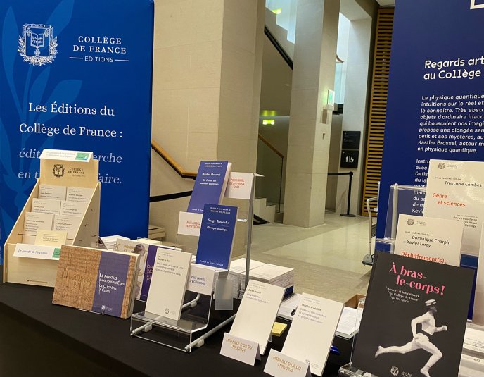 Editions du Collège de France lors de la fête de la Science 2025