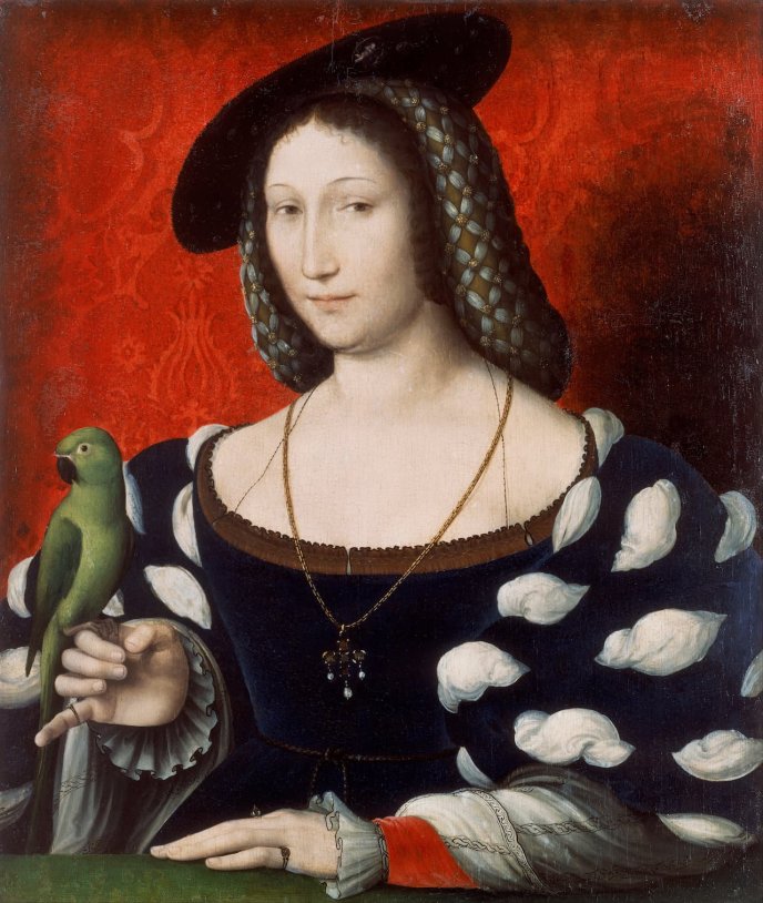 Jean Clouet (attribué) - Portrait de Marguerite de Navarre