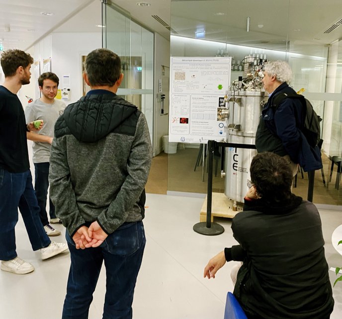 Visite de laboratoires lors de la fête de la Science 2025