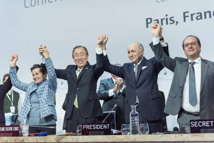 Signature de l'Accord de Paris 2015