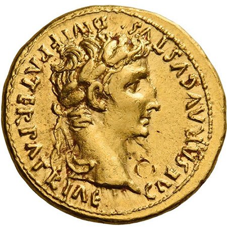 Afficher l'image en plein écran : Sesterce représentant "Caesar Augustus Divi Filius Pater Patriae" (César Auguste, fils du divin, le père de la patrie)