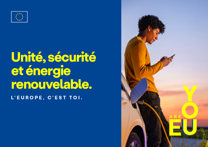 Afficher l'image en plein écran : campagne de communication de la Commission européenne