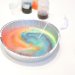 Chemical experiment with colors