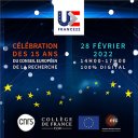 15 ans du Conseil européen de la recherche