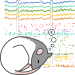 Drawing of a mouse dreaming