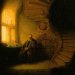 Le philosophe en méditation, Rembrandt, 1632, musée du Louvre
