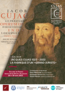 Affiche colloque : Jacques Cujas 1522–2022. La fabrique d'un « grand juriste »
