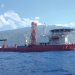 Drilling boat