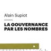 Cover of Alain Supiot's "Governance by numbers" edition