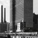 New-York, le bâtiment des Nations Unies en cours de construction