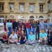 Photo de groupe des Chadocs dans la cour d'honneur à l'occasion de la Fête de la science 2022