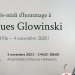 Un après-midi d'hommage à Jacques Glowinski