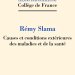Couverture de l'édition imprimée de la leçon inaugurale de Rémy Slama
