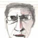 Illustration : Self-portrait, Orhan Pamuk
