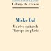 Couverture de l'édition imprimée de la leçon inaugurale de Mieke Bal