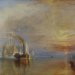 Peinture de J. M. W. Turner, 1838 : The Fighting Temeraire tugged to her last berth to be broken up