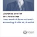 Couverture de l'édition numérique de la leçon inaugurale de la Pr Laurence Boisson de Chazournes