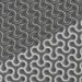 Microstructures élastiques gravées dans une multicouche de films de poylimide et platine