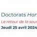 Visuel de la remise de doctorats "honoris causa" par l'UCLouvain 