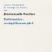 Couverture de l'édition imprimée de la leçon inaugurale de la Pr Emmanuelle Porcher