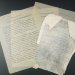 Documents sudarabiques en autocopie. Collège de France. Fonds d’archives Marcel Cohen, 88 CDF 3/20-22