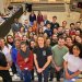 Group photo of Collège de France staff at the Fête de la science 2024.