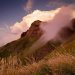 Photo de nuages se déplaçant dans le nord des Drakensberg